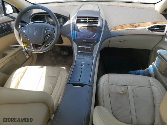 2014 Lincoln MKZ with VIN 3LN6L2G9XER811387, listed as a Copart auction lot 51239415 with 60,738 mi miles and Salvage Title. Bid and sale history available at carsss.com. Image 8.