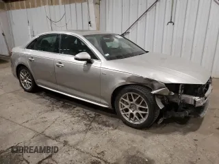 2017 Audi A4 Prestige with VIN WAUFNAF49HN070099, listed as a Copart auction lot 46191475 with 43,538 mi miles and Salvage Title. Bid and sale history available at carsss.com. Image 4.