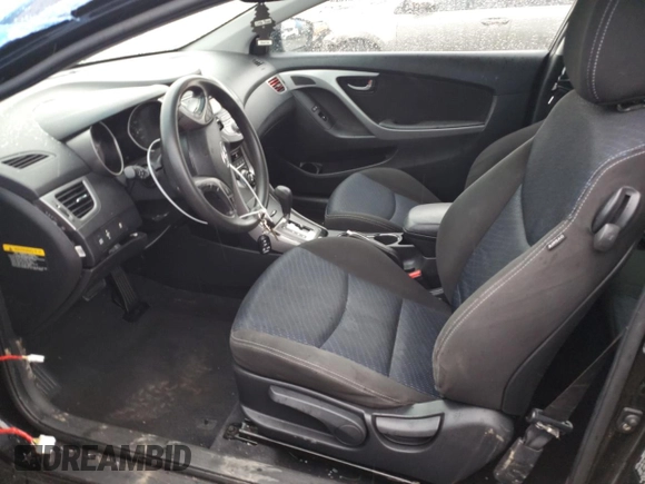 2013 Hyundai Elantra Coupe GS with VIN KMHDH6AE4DU009334, listed as a Copart auction lot 53247094 with 120,426 mi miles and Salvage Title. Bid and sale history available at carsss.com. Image 7.