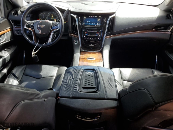 2015 Cadillac Escalade Premium with VIN 1GYS4NKJ4FR644633, listed as a Copart auction lot 68281054 with 143,470 mi miles and Salvage Title. Bid and sale history available at carsss.com. Image 8.