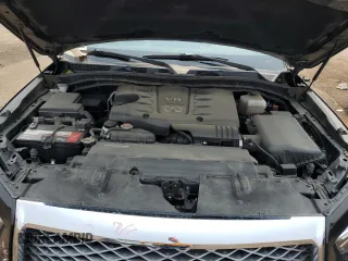 2019 Infiniti QX80 LUXE with VIN JN8AZ2NE8K9237560, listed as a Copart auction lot 64019294 with 73,450 mi miles and Salvage Title. Bid and sale history available at carsss.com. Image 12.
