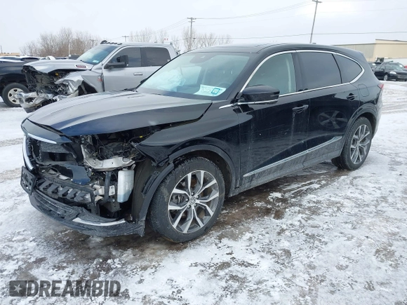 2022 Acura MDX Technology with VIN 5J8YE1H44NL005730, listed as a IAAI auction lot 41502217 with 21,919 mi miles and . Bid and sale history available at DreamBid. Image 17.