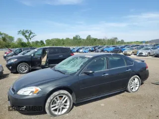 2016 Chevrolet Impala LTZ z VIN 2G1WC5E31G1187368, wystawiony jako Copart lot #55939425 z przebiegiem 189 625 mil mil oraz Szkoda całkowita • Salvage title. Historia ofert i sprzedaży dostępna na DreamBid. Obrazek 1.