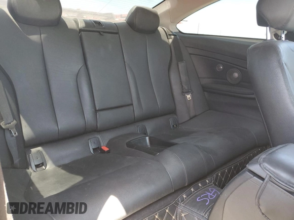 2015 BMW 4 Series 435i with VIN WBA3R1C51FK195536, listed as a Copart auction lot 57846985 with 105,626 mi miles and Salvage title. Bid and sale history available at DreamBid. Image 10.