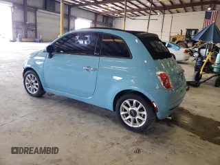 2017 FIAT 500 Pop with VIN 3C3CFFLR7HT542417, listed as a Copart auction lot 64205895 with 59,482 mi miles and Clean title. Bid and sale history available at DreamBid. Image 2.