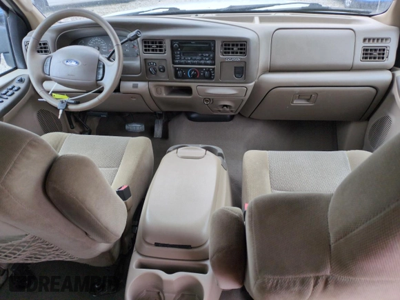 2004 Ford Excursion Special Serv with VIN 1FMNU41L04EB33694, listed as a Copart auction lot 55959735 with 183,692 mi miles and Salvage title. Bid and sale history available at DreamBid. Image 8.