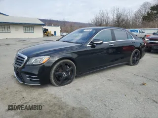 2018 Mercedes-Benz S 560 with VIN WDDUG8GB7JA379339, listed as a Copart auction lot 47757745 with 189,025 mi miles and Clean Title. Bid and sale history available at carsss.com. Image 1.