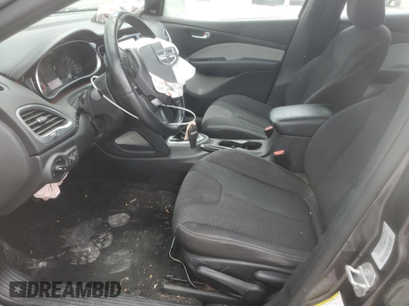 2015 Dodge Dart SXT with VIN 1C3CDFBB9FD165568, listed as a Copart auction lot 55961255 with 145,154 mi miles and Salvage title. Bid and sale history available at DreamBid. Image 7.