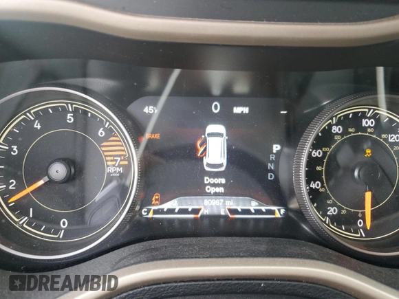 2018 Jeep Cherokee Limited z VIN 1C4PJMDB9JD533151, wystawiony jako Copart lot #48219865 z przebiegiem 80 967 mil mil oraz Szkoda całkowita • Salvage title. Historia ofert i sprzedaży dostępna na DreamBid. Obrazek 9.