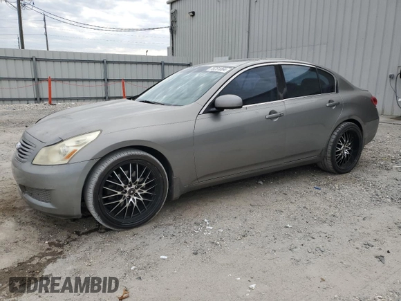 2007 Infiniti G35 Journey with VIN JNKBV61E67M725255, listed as a Copart auction lot 76251064 with 214,985 mi miles and Salvage Title. Bid and sale history available at DreamBid. Image 1.