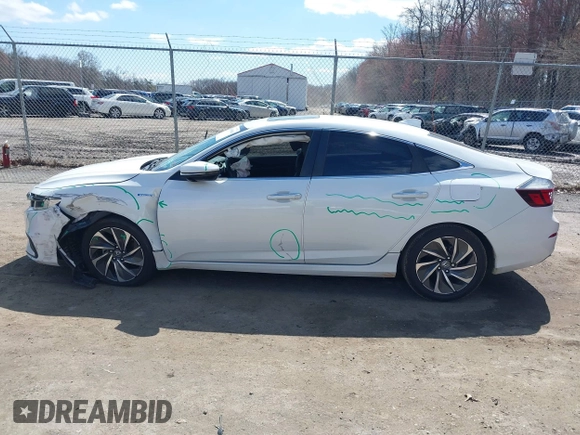 2021 Honda Insight Touring with VIN 19XZE4F95ME000787, listed as a IAAI auction lot 41888840 with 82,173 mi miles and . Bid and sale history available at carsss.com. Image 14.