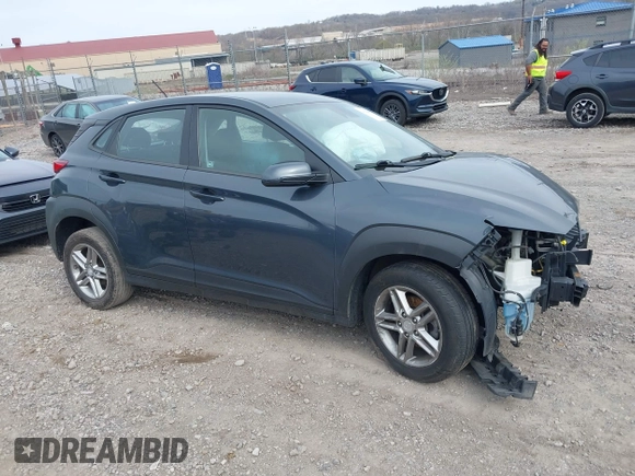 2019 Hyundai Kona SE with VIN KM8K12AA5KU259423, listed as a IAAI auction lot 41984447 with 109,266 mi miles and . Bid and sale history available at carsss.com. Image 1.