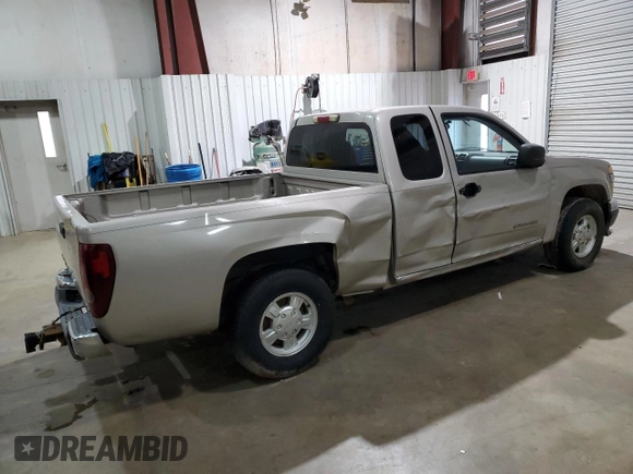 2005 GMC Canyon SLE Z85 with VIN 1GTCS196X58125620, listed as a Copart auction lot 87884765 with 257,225 mi miles and Salvage Title. Bid and sale history available at carsss.com. Image 3.
