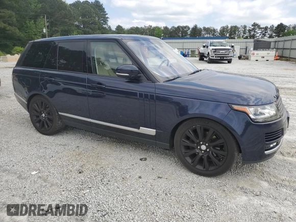 2016 Land Rover Range Rover z VIN SALGR2PF4GA288399, wystawiony jako Copart lot #54561645 z przebiegiem 79 917 mil mil oraz Tytuł czysty. Historia ofert i sprzedaży dostępna na DreamBid. Obrazek 4.