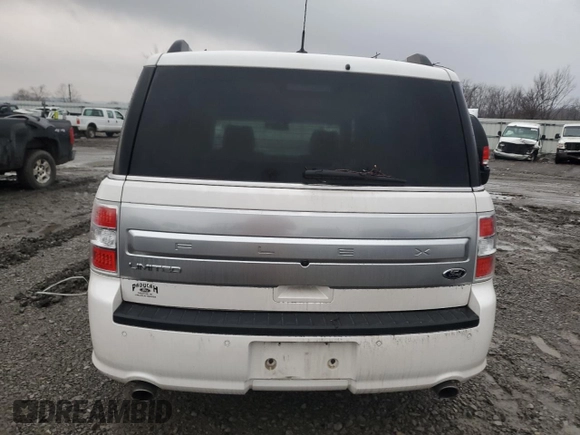 2018 Ford Flex Limited with VIN 2FMGK5D87JBA00384, listed as a Copart auction lot 89132805 with Not Provided miles and Salvage Title. Bid and sale history available at carsss.com. Image 6.