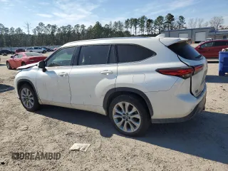 2021 Toyota Highlander Hybrid Limited с VIN 5TDYARAH3MS006077, выставлен на аукционе Copart как лот 43145585 с пробегом 121 815 миль миль и Списание • Salvage title. История ставок и продаж доступна на DreamBid. Изображение 2.