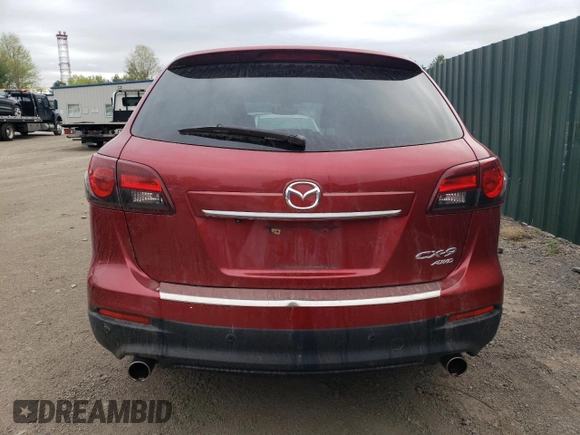 2014 Mazda CX-9 Grand Touring with VIN JM3TB3DV3E0442655, listed as a Copart auction lot 53187275 with 143,914 mi miles and Clean Title. Bid and sale history available at DreamBid. Image 6.