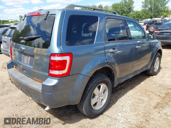 2012 Ford Escape XLT with VIN 1FMCU0D75CKA22539, listed as a IAAI auction lot 42775549 with 212,920 mi miles and . Bid and sale history available at DreamBid. Image 4.