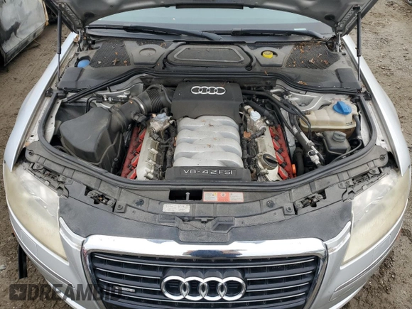 2008 Audi A8 4.2L z VIN WAUMV94E48N015819, wystawiony jako Copart lot #87915815 z przebiegiem 196 018 mil mil oraz Czysty tytuł • Clean title. Historia ofert i sprzedaży dostępna na DreamBid. Obrazek 11.