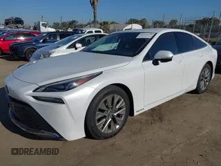 2023 Toyota Mirai XLE with VIN JTDAAAAA2PA009222, listed as a IAAI auction lot 42310523 with 21,287 mi miles and . Bid and sale history available at DreamBid. Image 2.