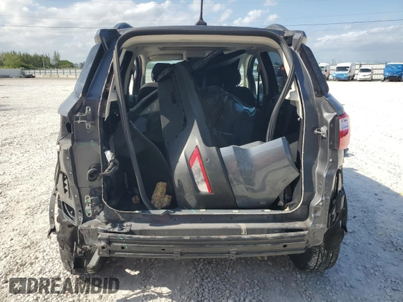 2020 Ford EcoSport SE with VIN MAJ3S2GE0LC329505, listed as a Copart auction lot 52909145 with 16,128 mi miles and Salvage Title. Bid and sale history available at carsss.com. Image 6.