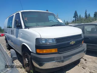 2018 Chevrolet Express Cargo with VIN 1GCWGAFG2J1194414, listed as a IAAI auction lot 42780705 with 142,943 mi miles and . Bid and sale history available at DreamBid. Image 1.