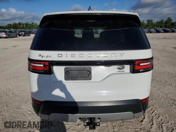 2017 Land Rover Discovery HSE with VIN SALRRBBV5HA046570, listed as a Copart auction lot 60373474 with 67,267 mi miles and Salvage Title. Bid and sale history available at carsss.com. Image 6.