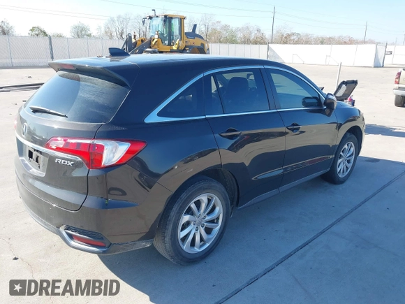 2017 Acura RDX with VIN 5J8TB3H3XHL015642, listed as a IAAI auction lot 41155240 with 1 mi miles. Bid and sale history available at carsss.com. Image 4.