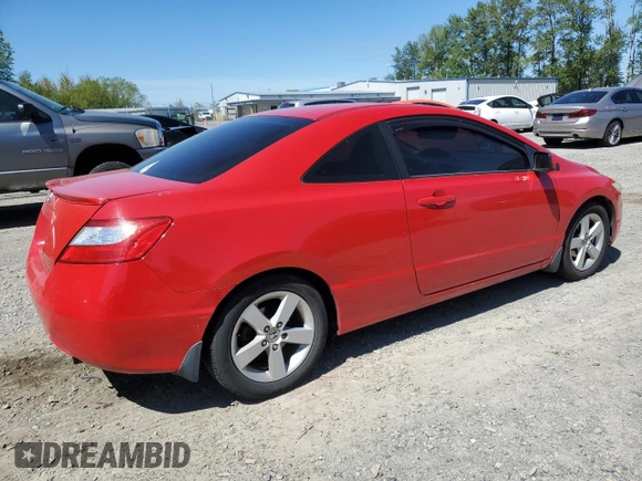 2006 Honda Civic EX with VIN 2HGFG12886H534206, listed as a Copart auction lot 55873935 with 208,748 mi miles and Clean Title. Bid and sale history available at DreamBid. Image 3.