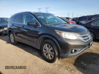 2014 Honda CR-V EX-L with VIN 5J6RM4H70EL105271, listed as a Copart auction lot 50310325 with 119,248 mi miles and Salvage Title. Bid and sale history available at carsss.com. Image 4.