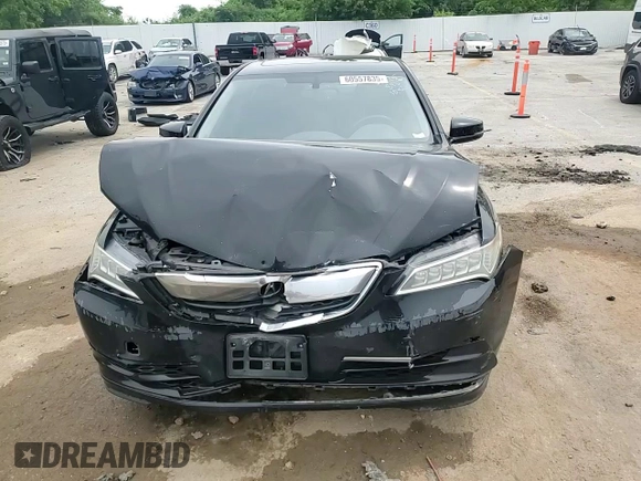 2015 Acura TLX with VIN 19UUB1F33FA024462, listed as a Copart auction lot 60557835 with 173,738 mi miles and Salvage title. Bid and sale history available at DreamBid. Image 13.
