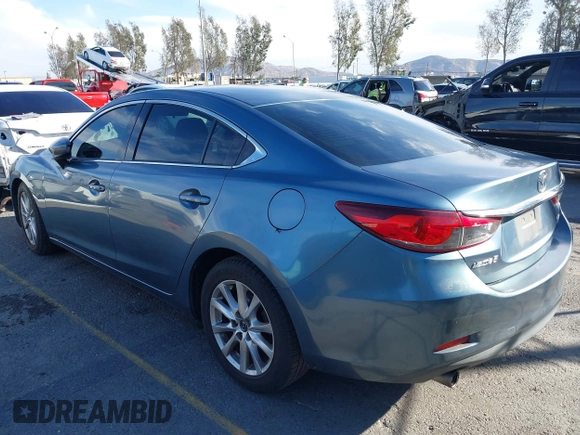 2015 Mazda Mazda6 i Sport with VIN JM1GJ1U57F1179440, listed as a IAAI auction lot 41361324 with 93,422 mi miles. Bid and sale history available at carsss.com. Image 3.
