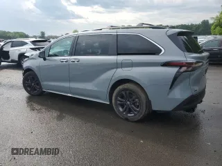 2024 Toyota Sienna LE with VIN 5TDCSKFC2RS121742, listed as a Copart auction lot 56043664 with 0 mi miles and Salvage Title. Bid and sale history available at carsss.com. Image 2.