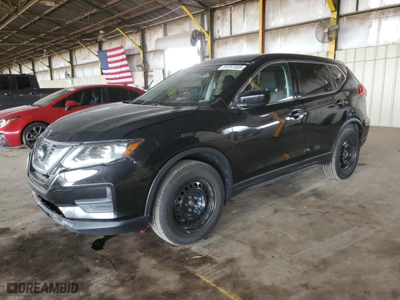 2017 Nissan Rogue SL with VIN JN8AT2MV1HW012314, listed as a Copart auction lot 51257035 with 56,507 mi miles and Clean Title. Bid and sale history available at carsss.com. Image 1.