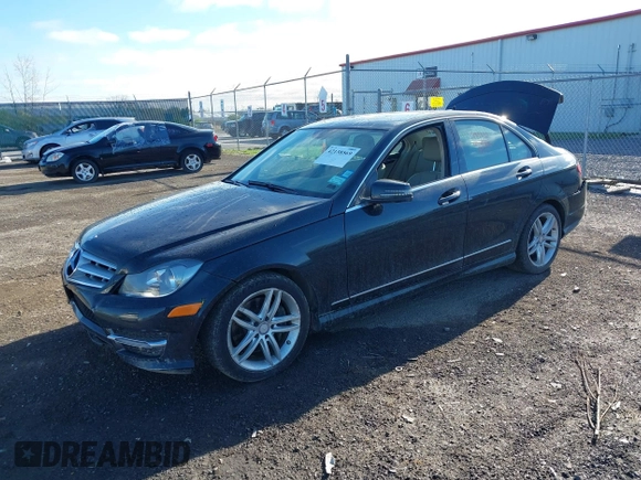 2013 Mercedes-Benz C 300 Sport with VIN WDDGF8AB7DA881054, listed as a IAAI auction lot 42138569 with 116,484 mi miles and . Bid and sale history available at carsss.com. Image 2.