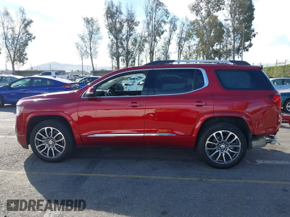 2022 GMC Acadia Denali with VIN 1GKKNPLS7NZ139033, listed as a IAAI auction lot 41486018 with 35,406 mi miles. Bid and sale history available at carsss.com. Image 15.