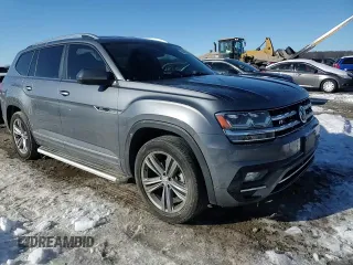 2018 Volkswagen Atlas SE with VIN 1V2FR2CA2JC552663, listed as a Copart auction lot 88244855 with 76,990 mi miles and Salvage title. Bid and sale history available at DreamBid. Image 11.