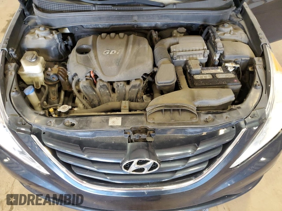 2012 Hyundai Sonata GLS with VIN 5NPEB4AC7CH453491, listed as a Copart auction lot 53613535 with 188,024 mi miles and Salvage Title. Bid and sale history available at carsss.com. Image 11.