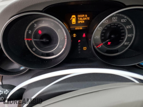 2010 Acura MDX with VIN 2HNYD2H20AH507738, listed as a Copart auction lot 45193715 with 73,130 mi miles and Salvage Title. Bid and sale history available at carsss.com. Image 9.