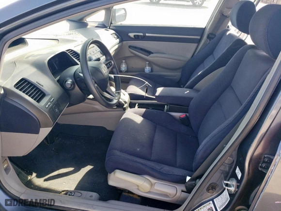 2010 Honda Civic Hybrid with VIN JHMFA3F29AS005672, listed as a Copart auction lot 49057405 with 154,987 mi miles and Salvage Title. Bid and sale history available at carsss.com. Image 7.