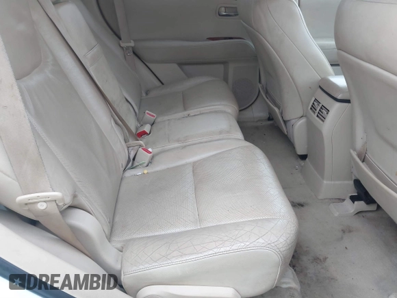 2010 Lexus RX with VIN 2T2BK1BA1AC042713, listed as a IAAI auction lot 41750057 with 193,495 mi miles. Bid and sale history available at carsss.com. Image 8.