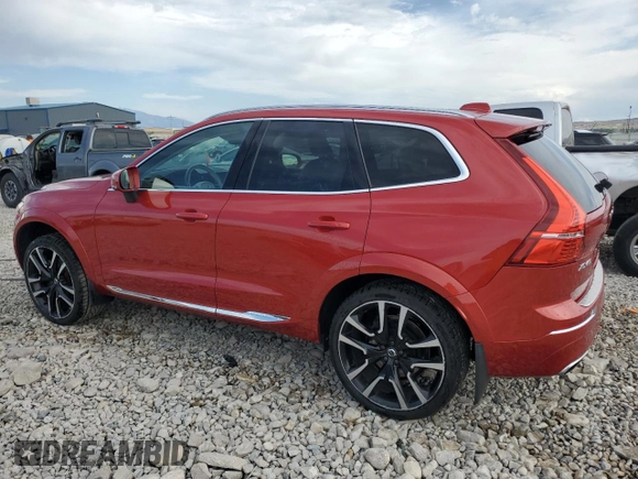 2018 Volvo XC60 Inscription z VIN LYVA22RL9JB105406, wystawiony jako Copart lot #60171015 z przebiegiem 43 124 mil mil oraz Szkoda całkowita • Salvage title. Historia ofert i sprzedaży dostępna na DreamBid. Obrazek 2.