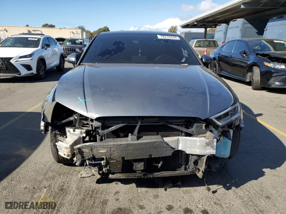 2019 Audi A3 Sedan Premium Plus with VIN WAUJEGFF7K1023957, listed as a Copart auction lot 78278544 with 35,967 mi miles and Salvage Title. Bid and sale history available at carsss.com. Image 5.
