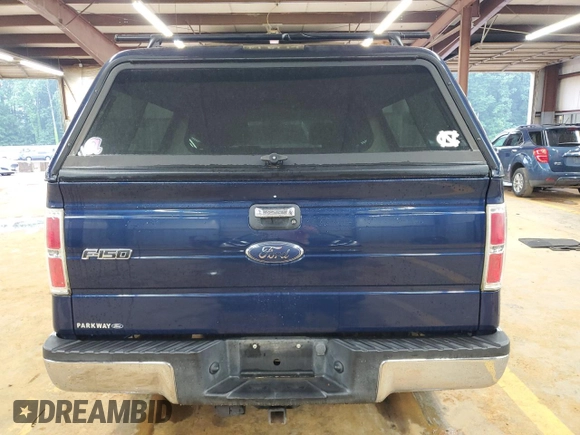 2009 Ford F-150 XL with VIN 1FTPW14V09FB11277, listed as a Copart auction lot 59531415 with 186,572 mi miles and Salvage title. Bid and sale history available at DreamBid. Image 6.