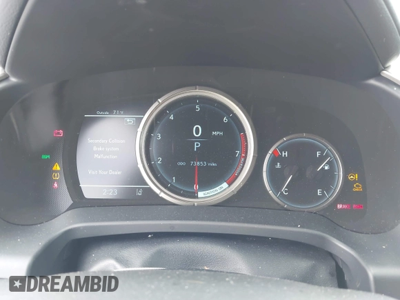 2021 Lexus RX 350 F Sport с VIN 2T2YZMDA2MC298318, выставлен на аукционе IAAI как лот 42450545 с пробегом 73 853 миль миль и . История ставок и продаж доступна на DreamBid. Изображение 7.