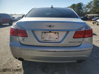 2010 Hyundai Genesis with VIN KMHGC4DF8AU099426, listed as a Copart auction lot 46609965 with 292,555 mi miles and Clean Title. Bid and sale history available at carsss.com. Image 6.