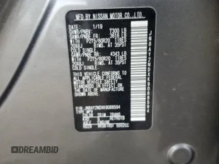 2019 Nissan Armada SL z VIN JN8AY2NDXK9088594, wystawiony jako Copart lot #59639735 z przebiegiem 127 938 mil mil oraz Szkoda całkowita • Salvage title. Historia ofert i sprzedaży dostępna na DreamBid. Obrazek 12.