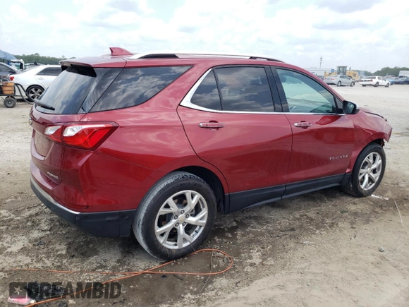 2021 Chevrolet Equinox Premier with VIN 2GNAXNEV4M6141868, listed as a Copart auction lot 58905505 with 98,330 mi miles and Non repairable. Bid and sale history available at DreamBid. Image 3.