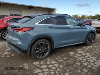 2022 Infiniti QX55 Sensory with VIN 3PCAJ5L33NF100915, listed as a Copart auction lot 75861324 with Not provided miles and Salvage title. Bid and sale history available at DreamBid. Image 3.
