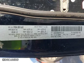 2017 Dodge Charger SE with VIN 2C3CDXBG8HH515103, listed as a IAAI auction lot 41599588 with 128,805 mi miles. Bid and sale history available at carsss.com. Image 9.